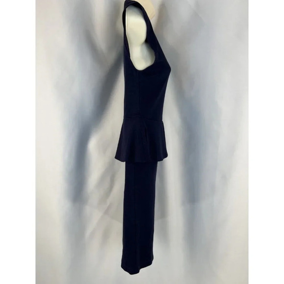 Alice + Olivia Employed Navy Blue Peplum Dress $264 - Picture 10 of 13